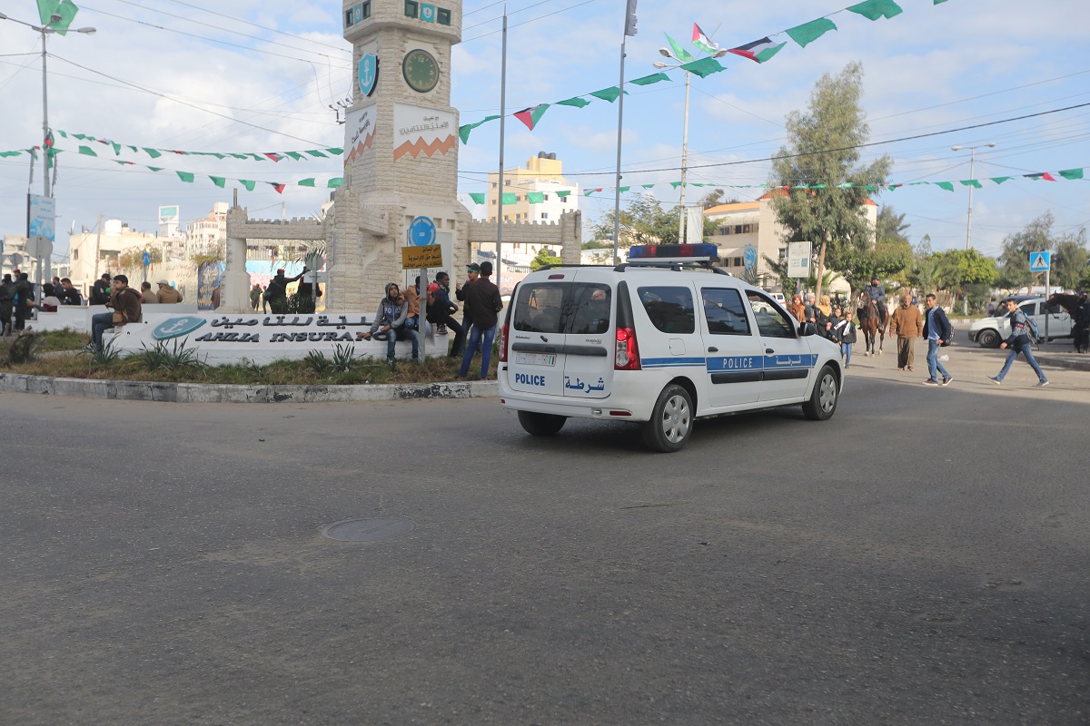 الداخلية تؤمن مهرجان انطلاقة حركة حماس
