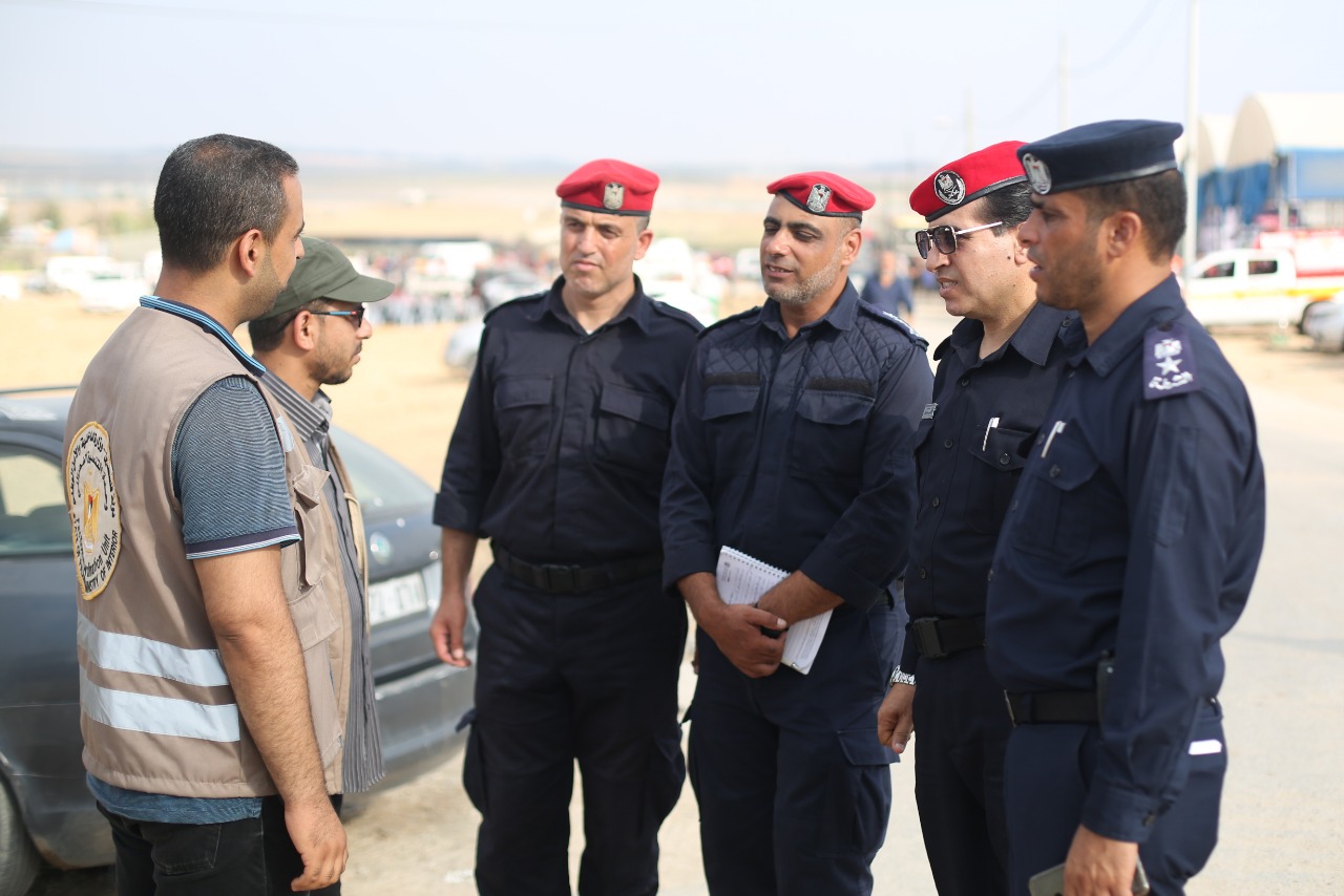 أجهزة الداخلية تؤمن المهرجان الجماهيري لإحياء ذكرى "إحراق الأقصى"