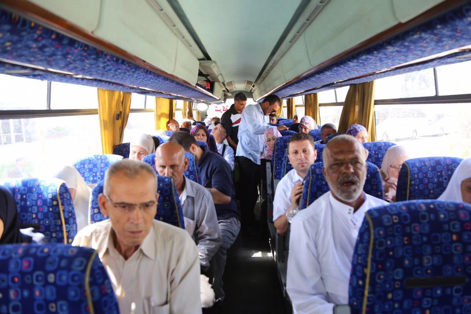 مغادرة حجاج المكرمة السعودية والحالات الإنسانية عبر معبر رفح (الأحد 27 أغسطس 2017)