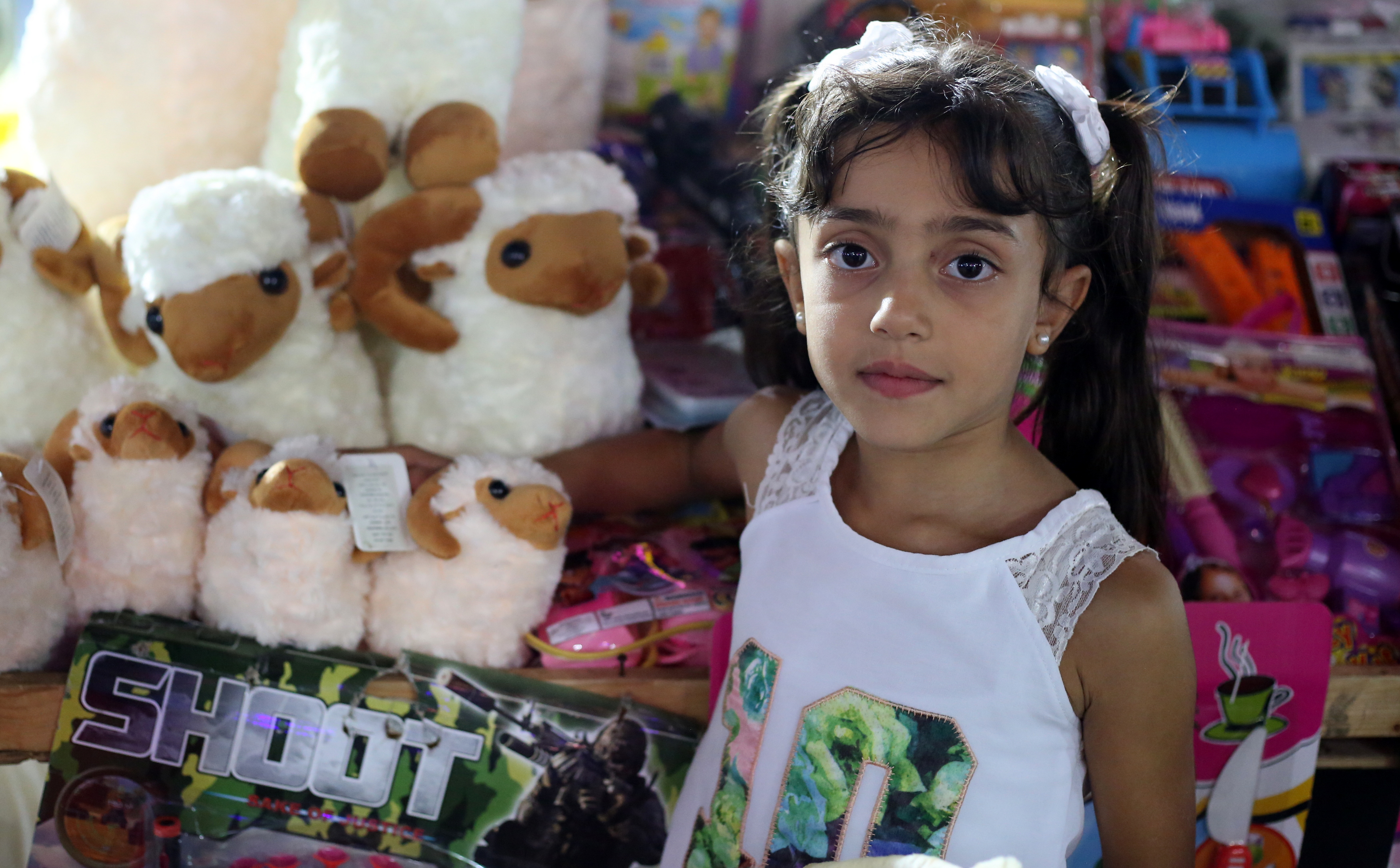  أجواء استقبال المواطنين في غزةلعيد الأضحى المبارك