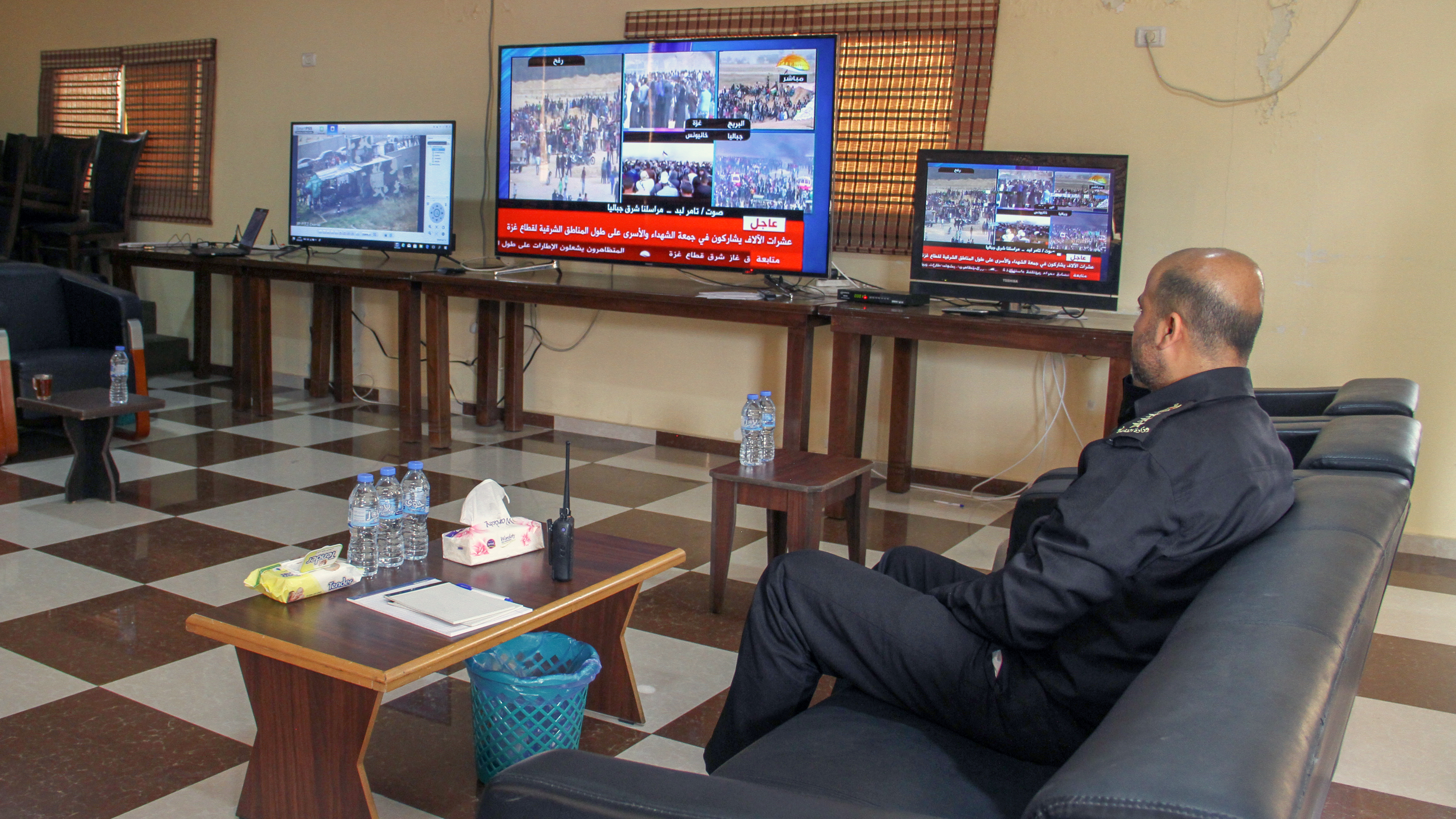 الداخلية في الميدان - الجمعة الرابعة من " مسيرات العودة الكبرى "