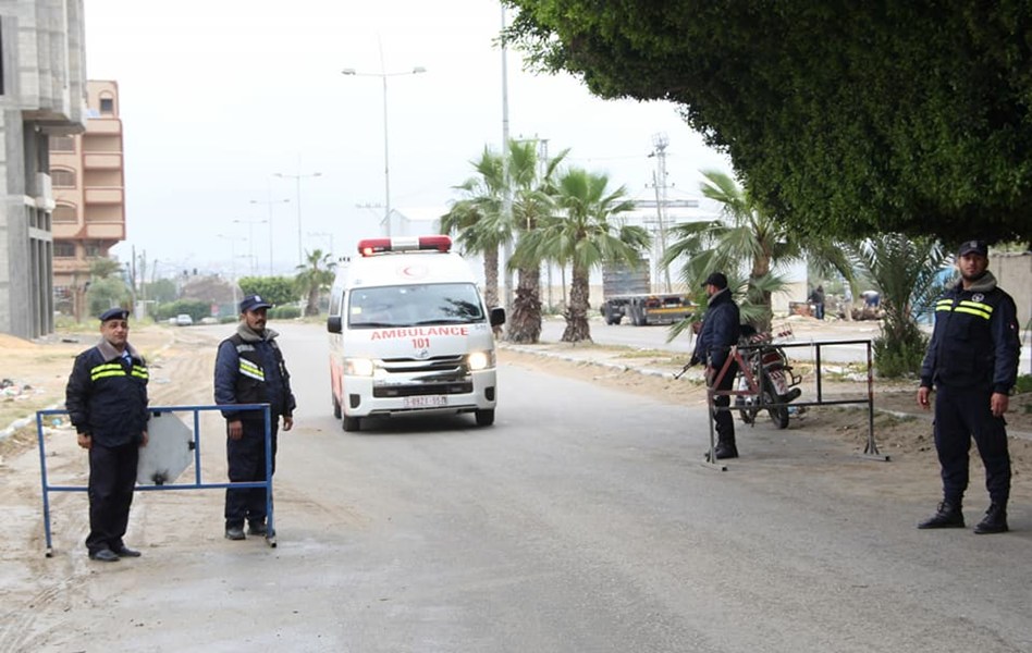 وزارة الداخلية تؤمن وتسهل حركة الجماهير في مسيرات العودة	