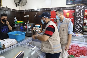 "مباحث التموين" برفح تٌتلف 776 كجم مواد غذائية منتهية الصلاحية