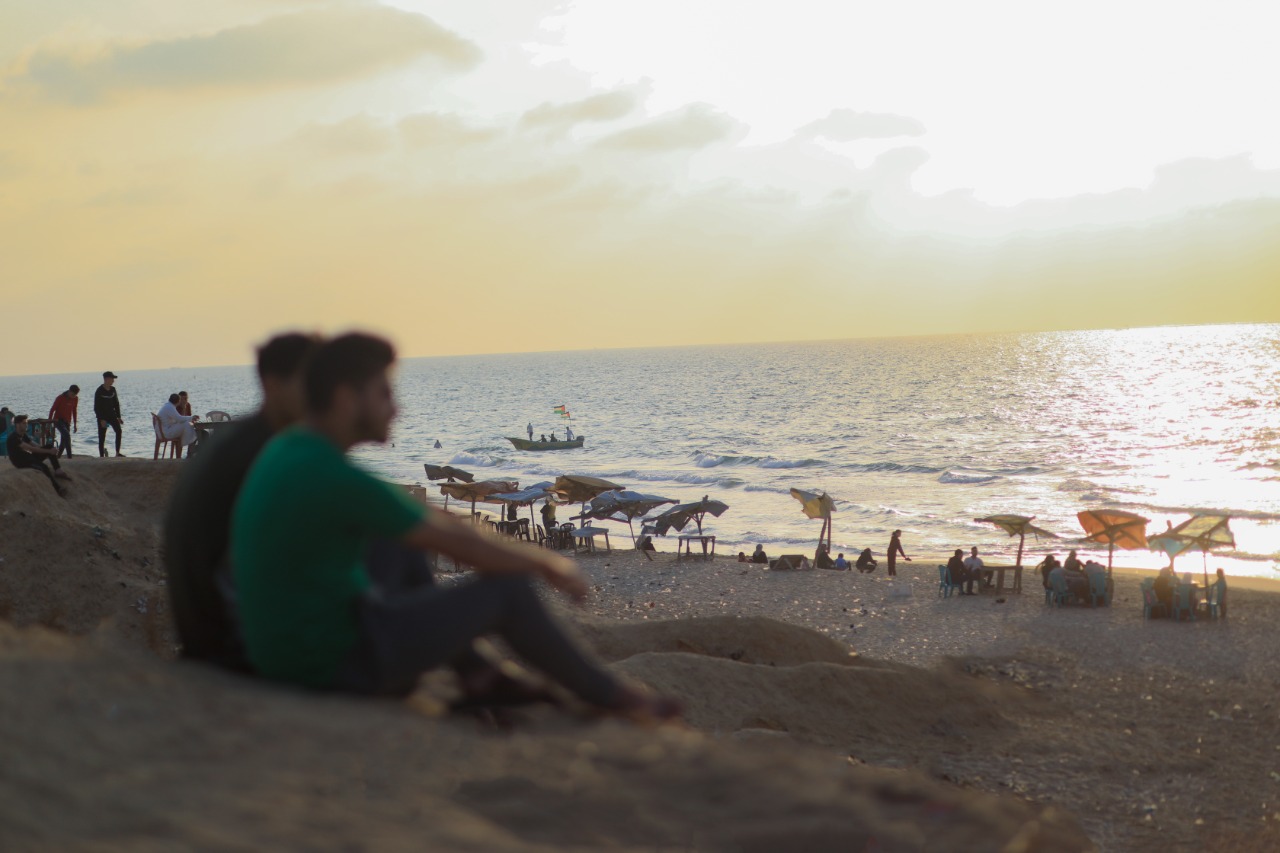 أجواء قضاء المواطنين في غزة الإجازة الأسبوعية مساء الجمعة 28 أكتوبر 2022