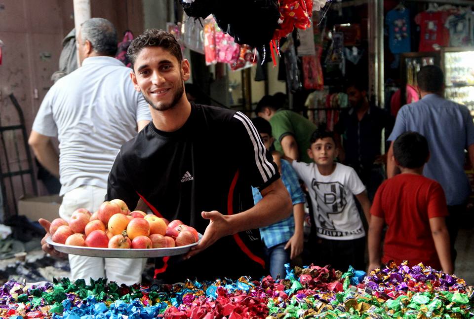  أجواء استقبال المواطنين في غزةلعيد الأضحى المبارك