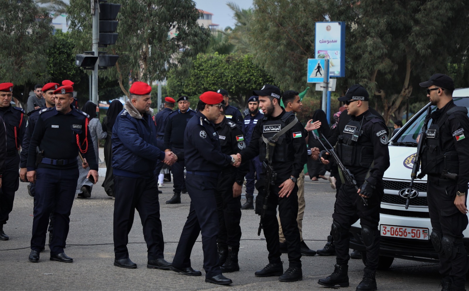 "الداخلية" تؤمّن مهرجان انطلاقة حركة حماس الـ 35 بغزة