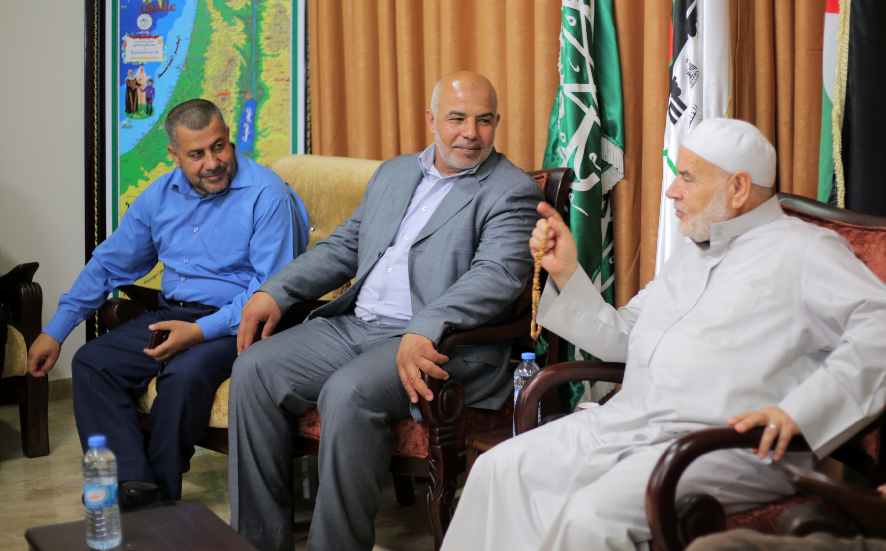 قيادة الداخلية تستقبل معايدة الأجهزة الأمنية والإدارات المركزية