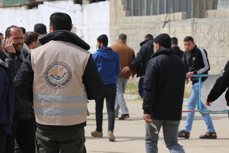 أجهزة الداخلية تُساند جماهير شعبنا المشاركة في مليونية الأرض والعودة