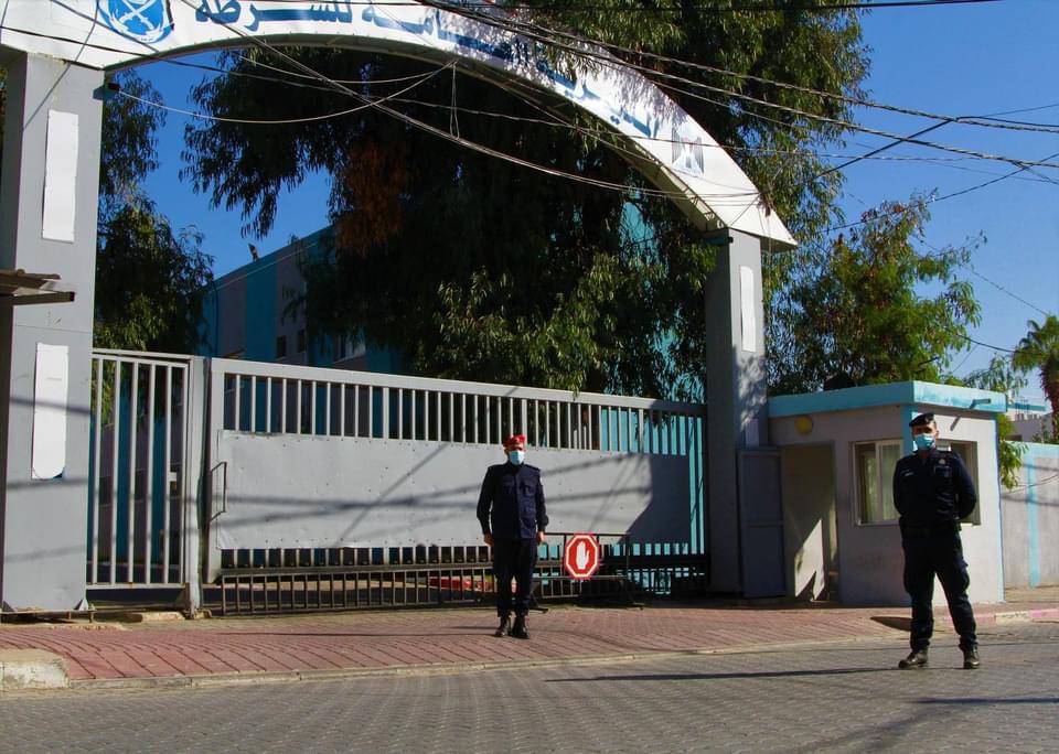 انتشار الأجهزة الأمنية والشرطية ضمن المناورة المشتركة للفصائل