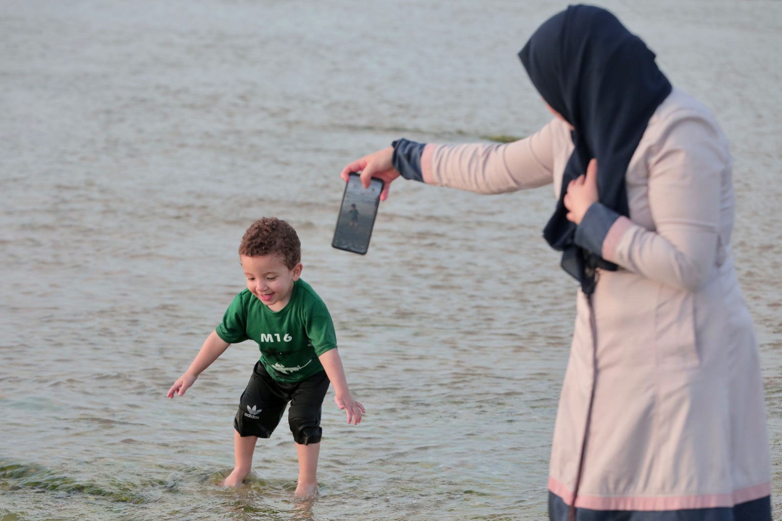 أجواء الصيف في غزة 