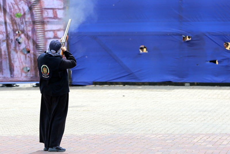 تخريج "دورة غزة سيف الأقصى" - ضباط وضباط صف بالشرطة 