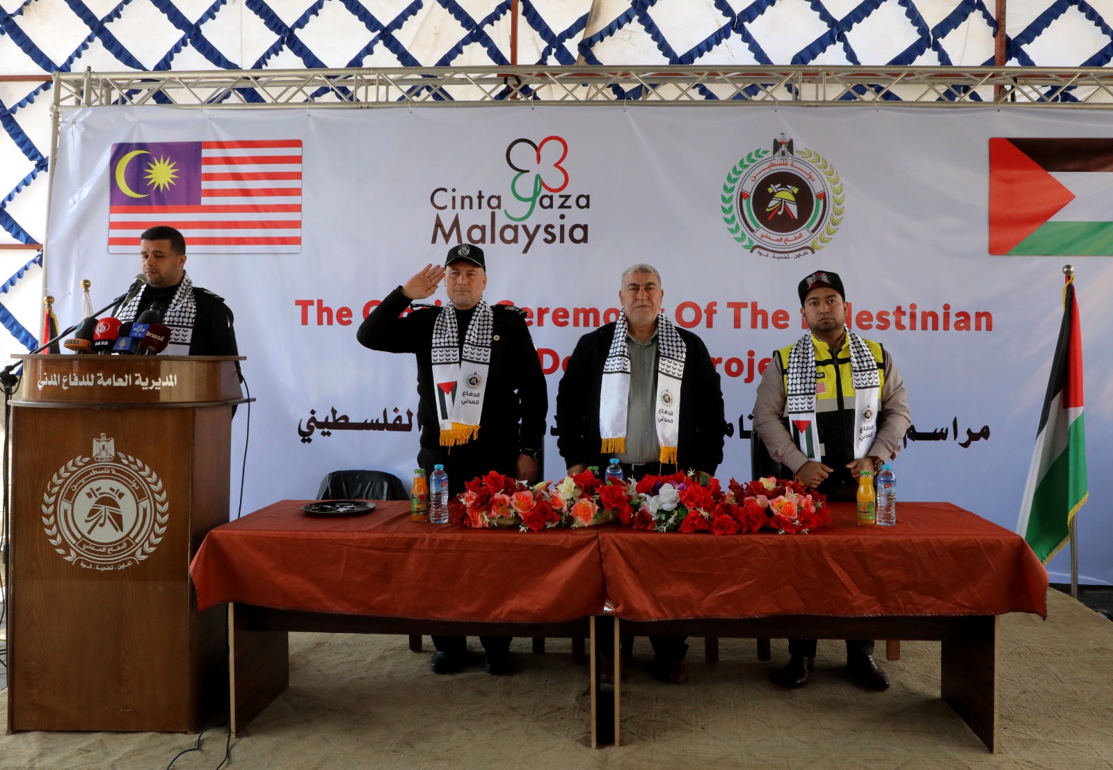 الدفاع المدني يُعلن إنجاز مشروع إنشاء مركبات وترميم مقار 