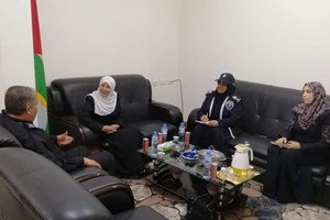 الشرطة المجتمعية تبحث التعاون المشترك مع وزارة شؤون المرأة