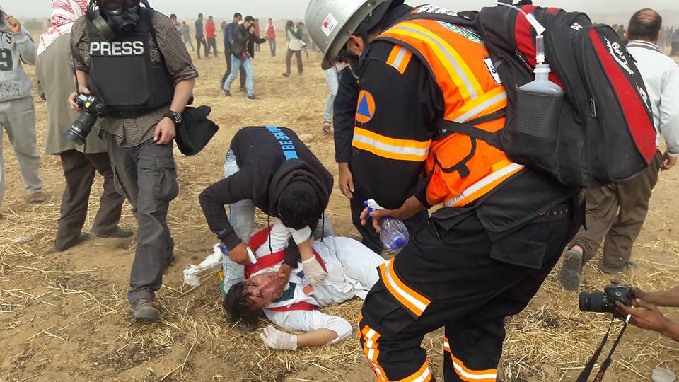 الداخلية في الميدان - الجمعة الرابعة من " مسيرات العودة الكبرى "