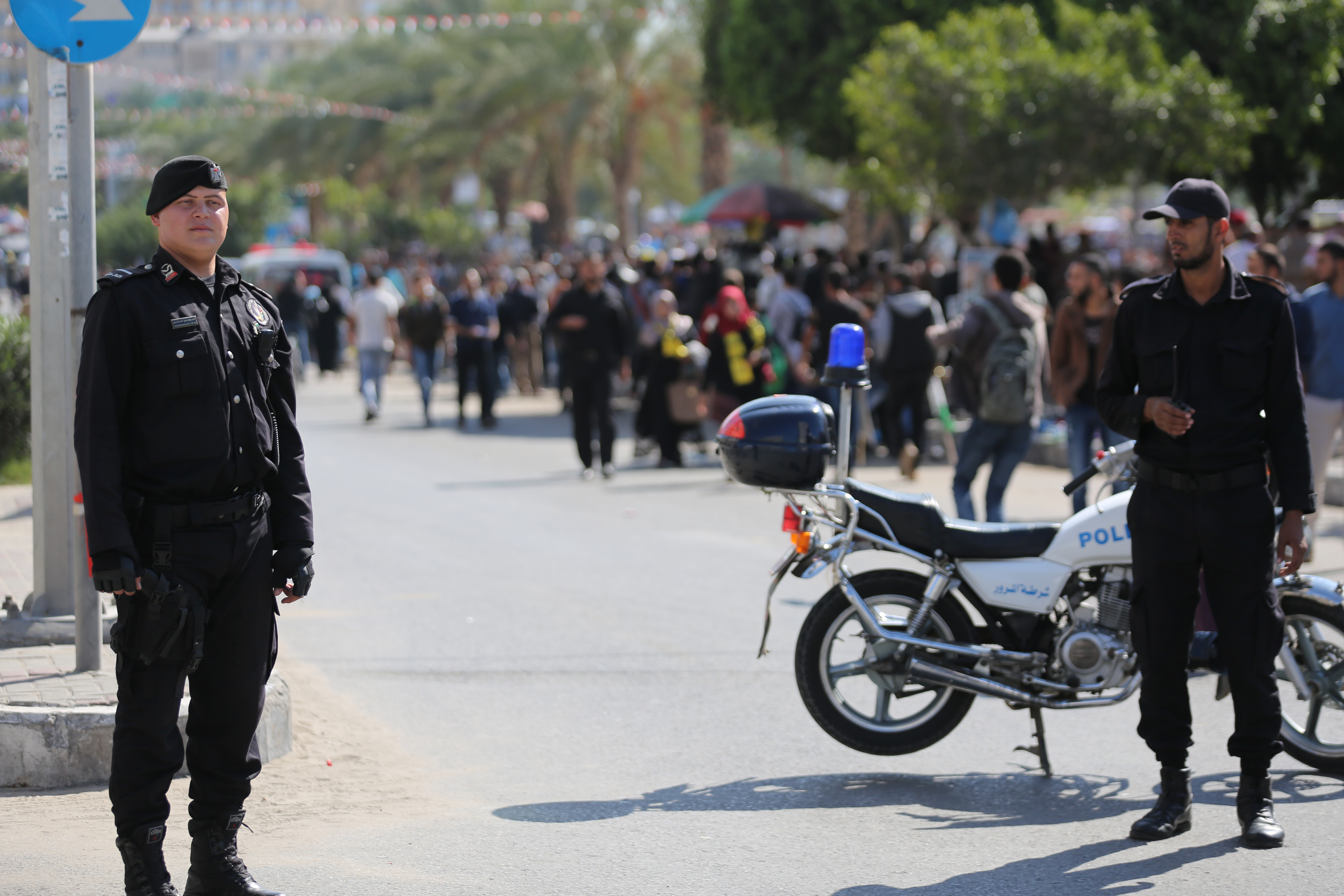 صور: الداخلية تُؤمن مهرجان "المصالحة المجتمعية" بغزة