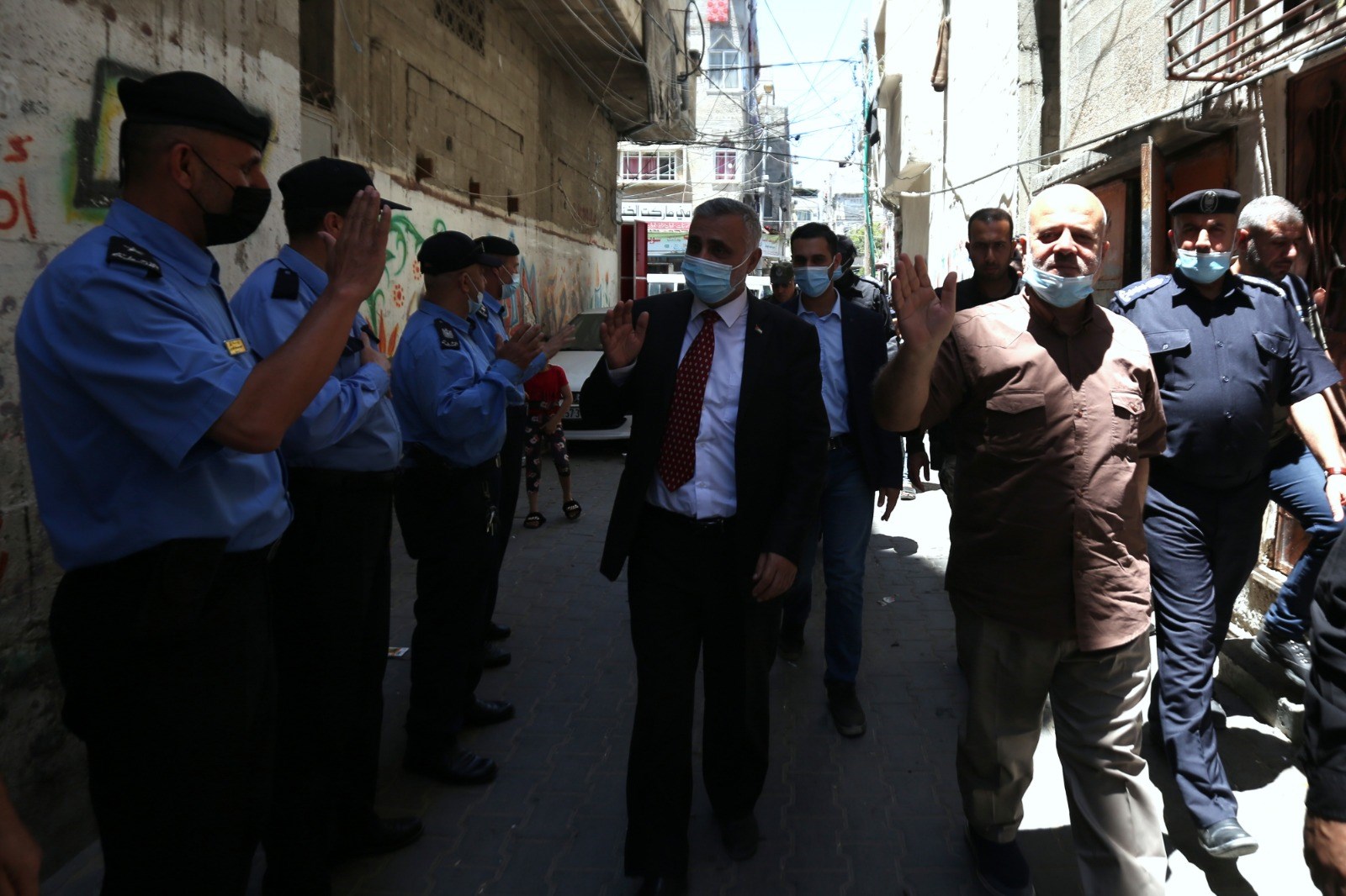 قيادة "الداخلية" تُعزي عوائل شهدائها خلال العدوان الإسرائيلي