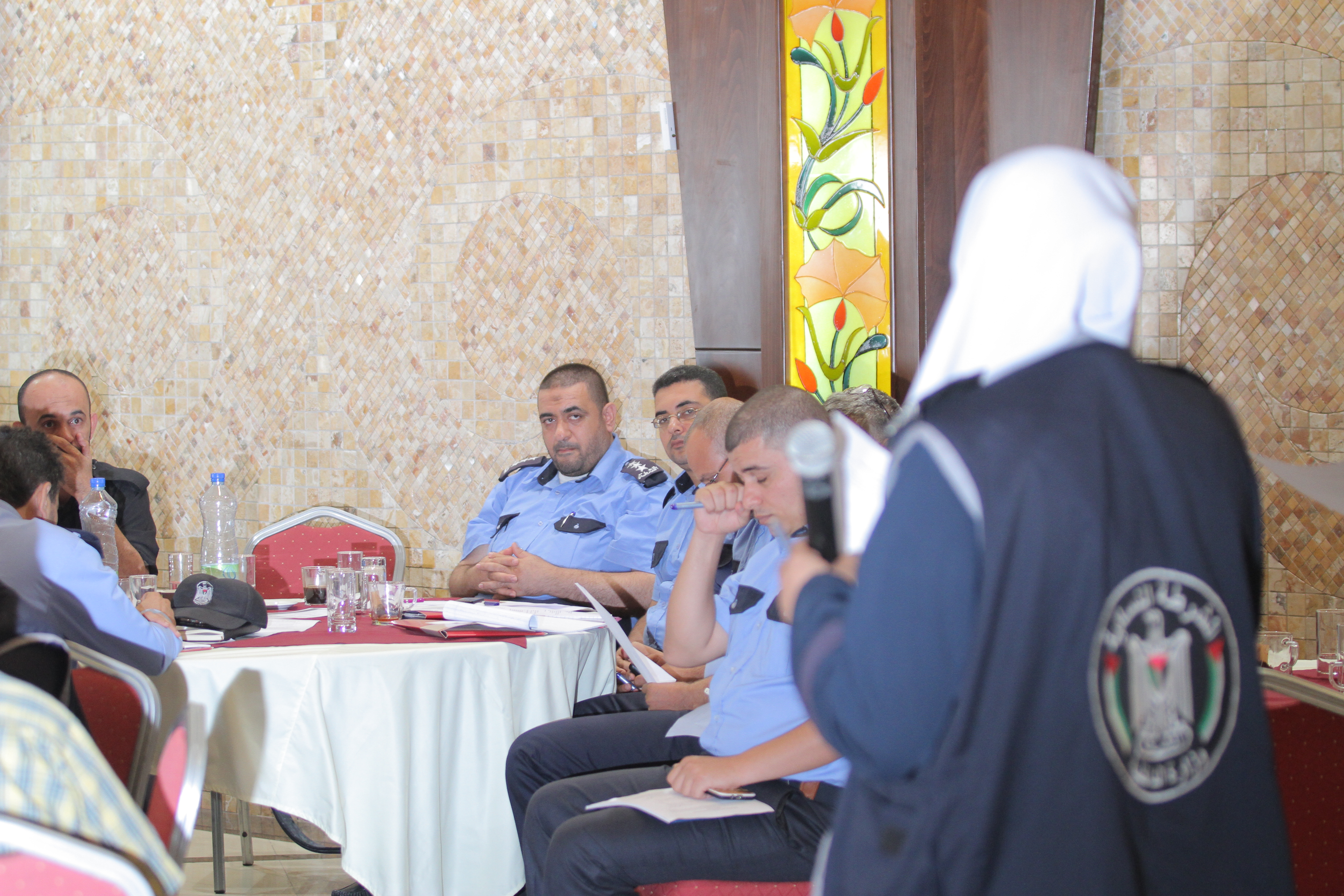 ورشة عمل مديرية التدريب والصليب الأحمر 