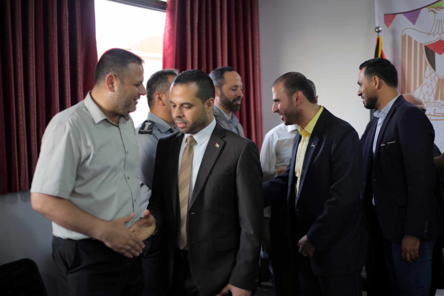 قيادة الداخلية تستقبل معايدة الأجهزة الأمنية والإدارات المركزية