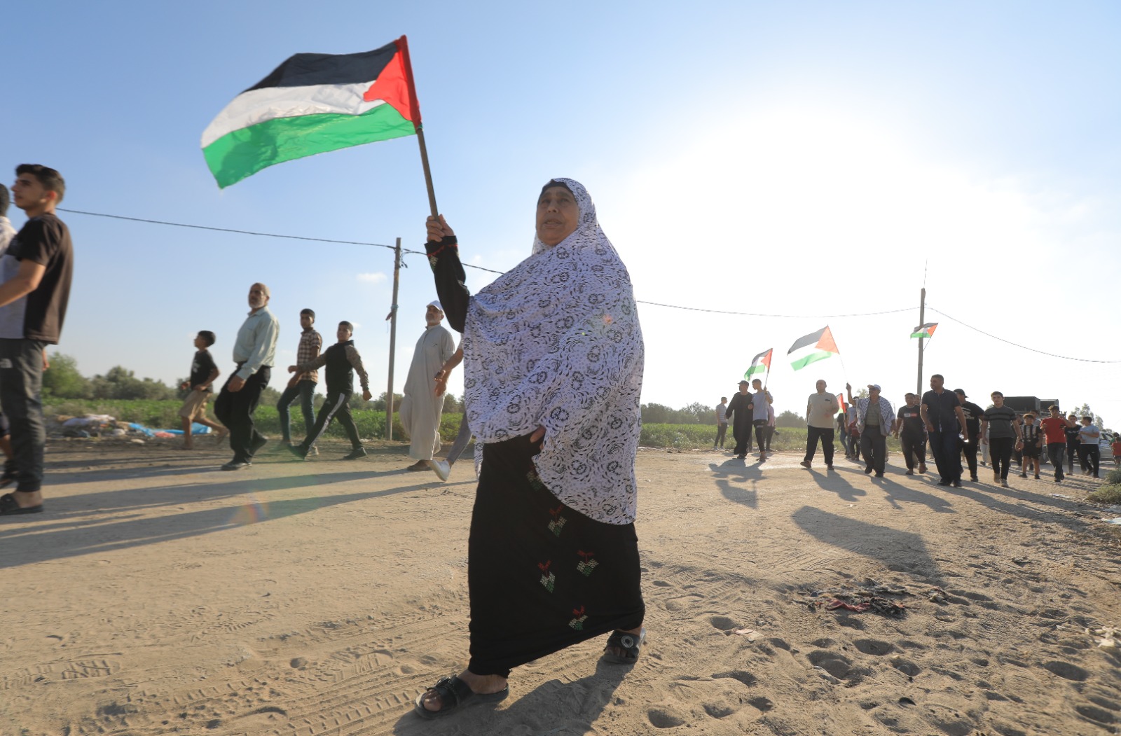 أجهزة "الداخلية" تُساند المشاركين خلال في فعالية ذكرى "إحراق الأقصى" شرق غزة