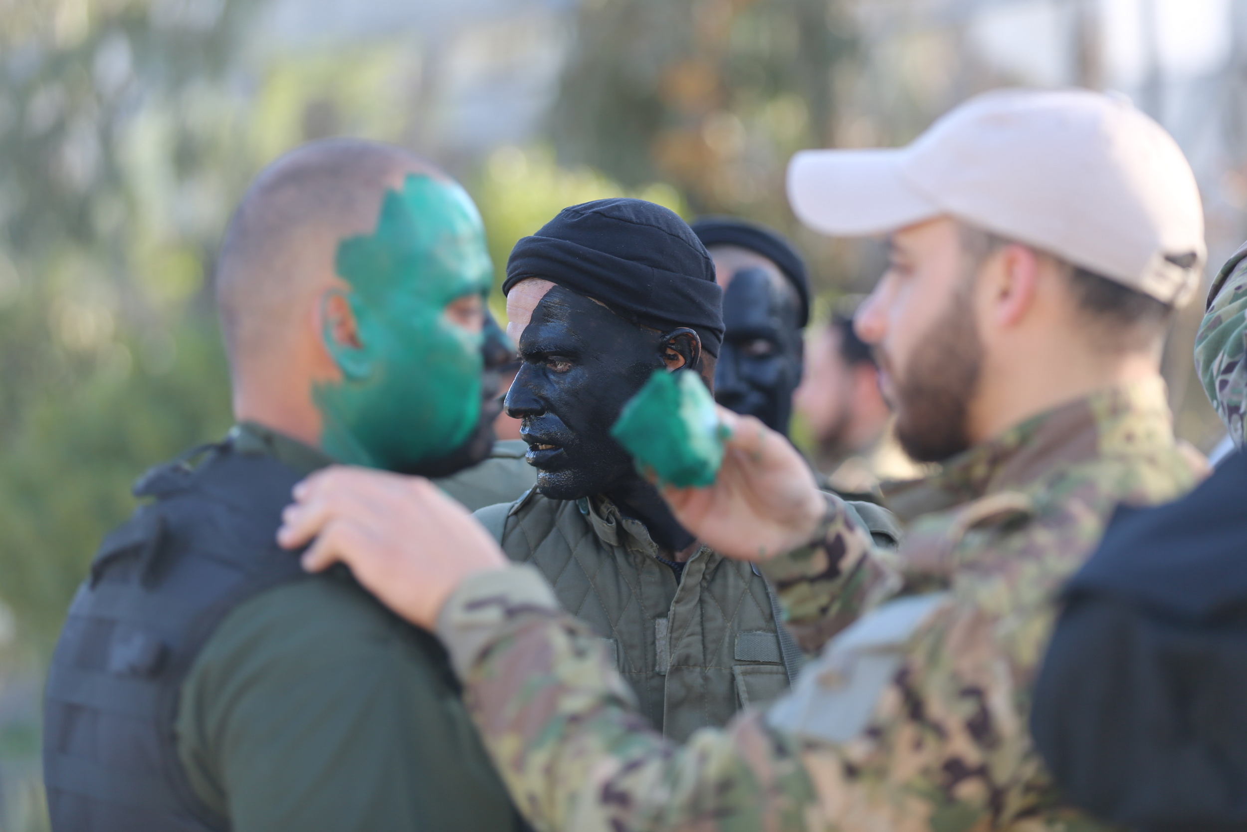 مسير عسكري لدورات قادة السرايا 5، وتأهيل الضباط 15، وصف ضباط 16 بقوات الأمن الوطني