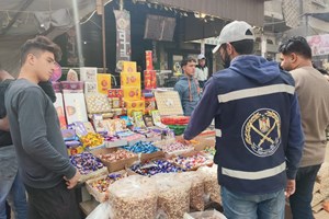 انتشار الشرطة عشية عيد الفطر بمحافظتي الوسطى وخانيونس