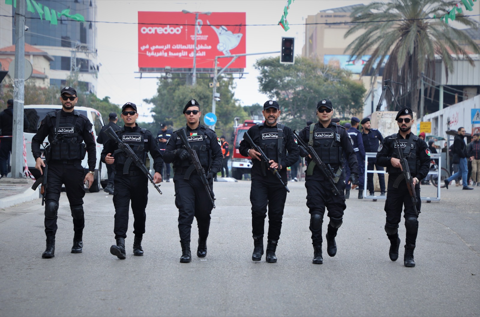 "الداخلية" تؤمّن مهرجان انطلاقة حركة حماس الـ 35 بغزة