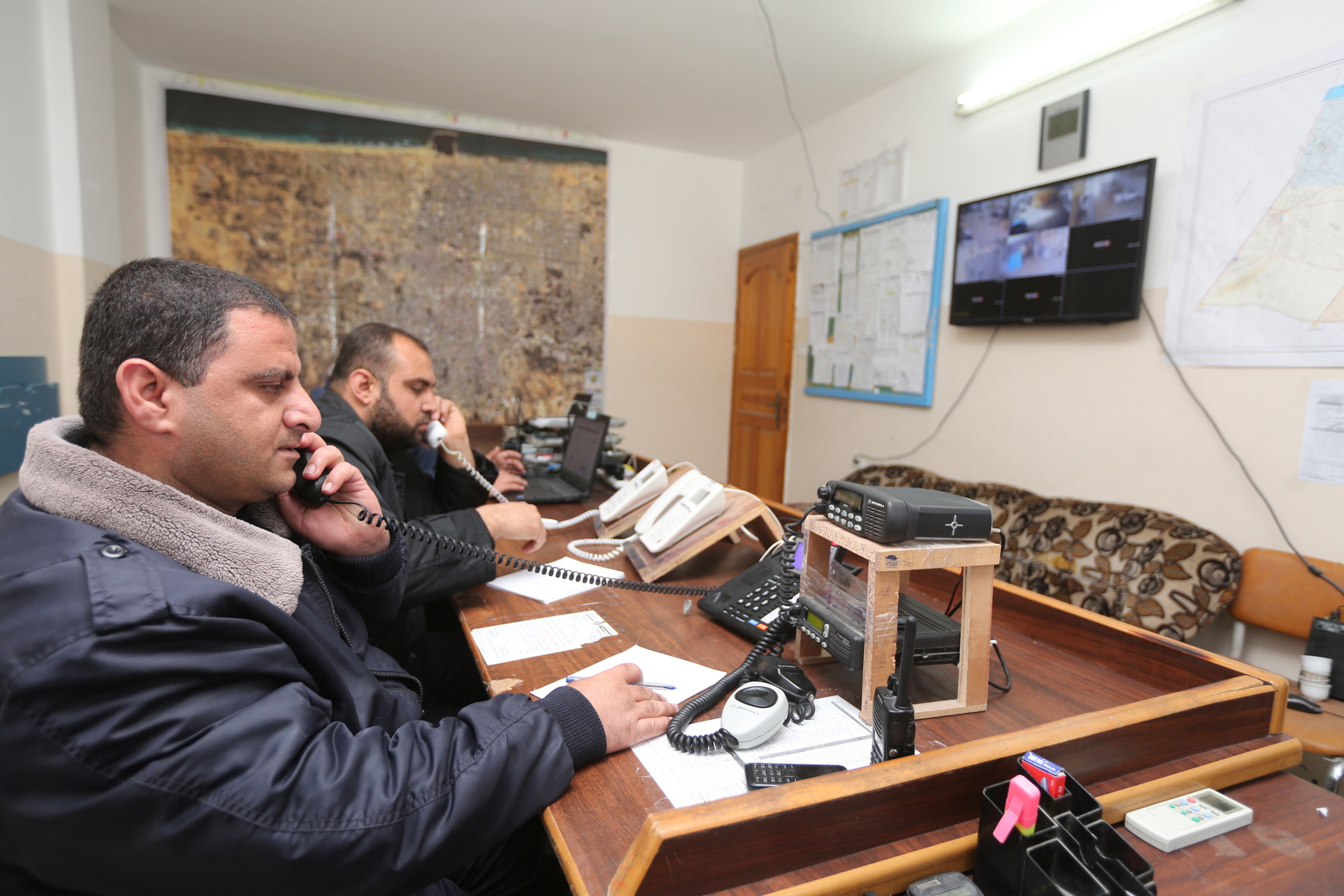 مناورة الأجهزة الأمنية ضمن خطة الضبط والسيطرة