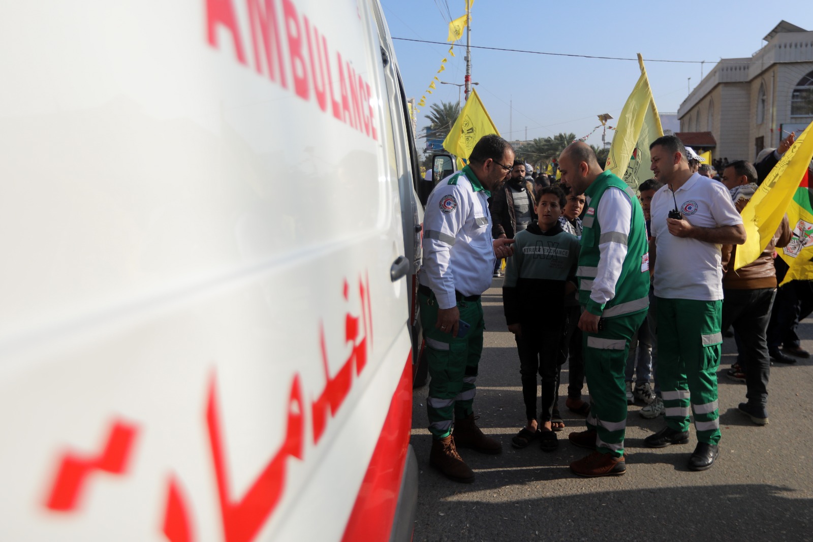 "أجهزة الداخلية" تؤمن مهرجان انطلاقة "فتح" بغزة