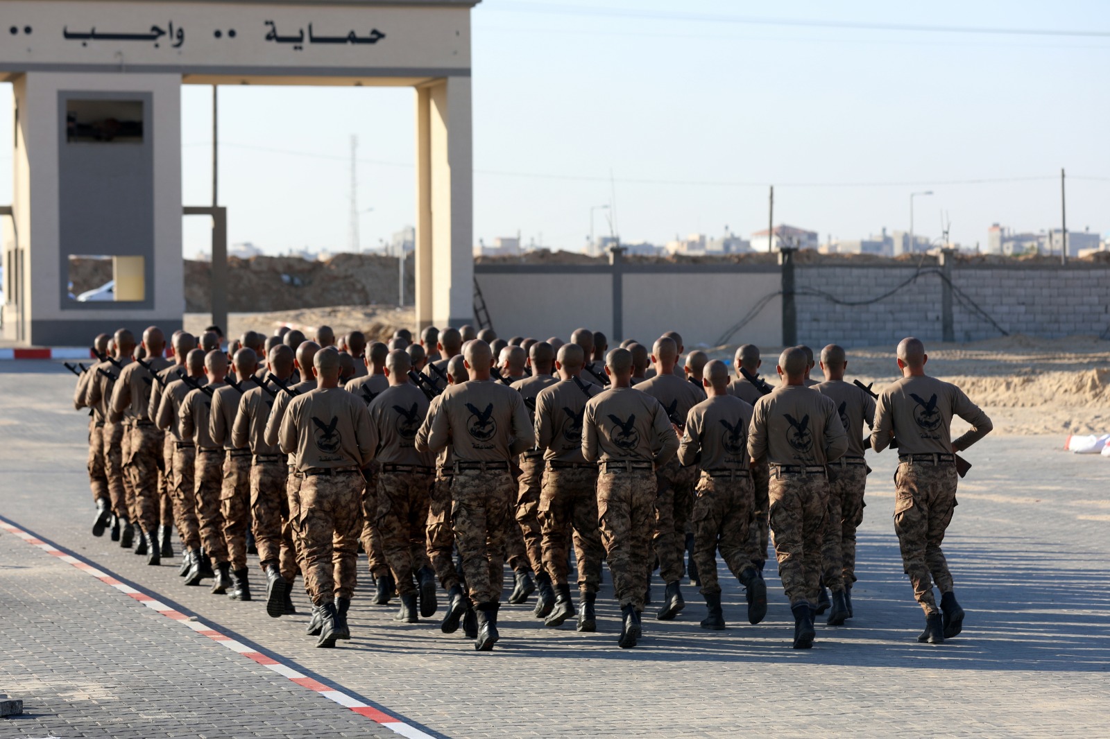 تدريبات دورة "الصاعقة الثالثة" لطلاب كلية الرباط بخان يونس