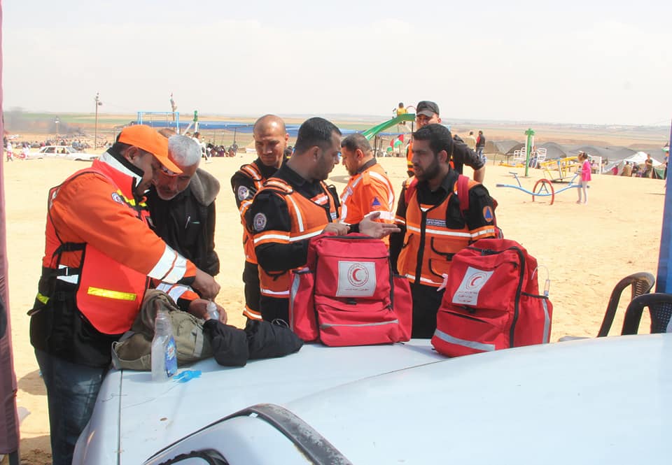 الداخلية في الميدان - الجمعة الخامسة من " مسيرات العودة الكبرى "