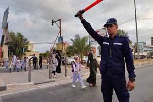 انتشار شرطة المرور مع بدء العام الدراسي الجديد