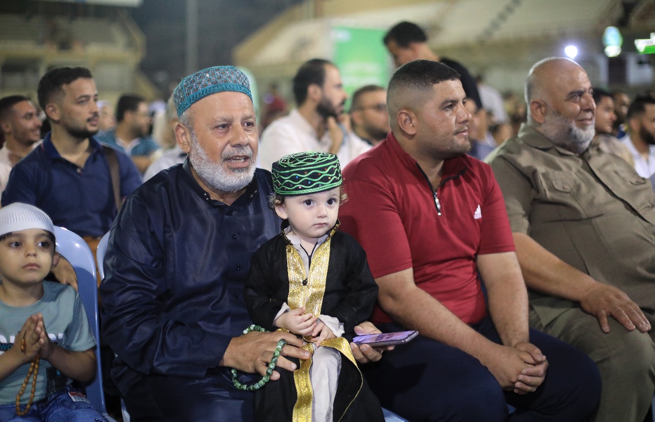 أجواء الاحتفال بذكرى المولد النبوي الشريف بمدينة غزة