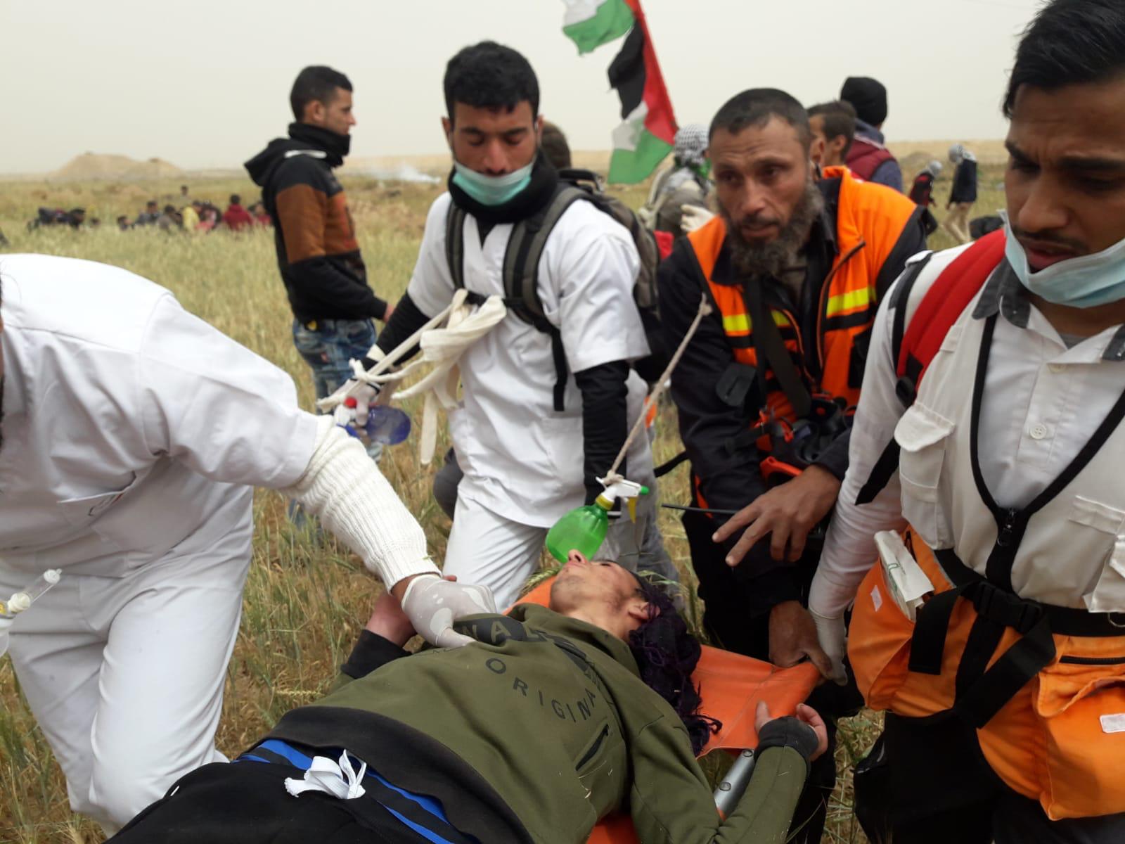 أجهزة الداخلية تُساند جماهير شعبنا المشاركة في مليونية الأرض والعودة