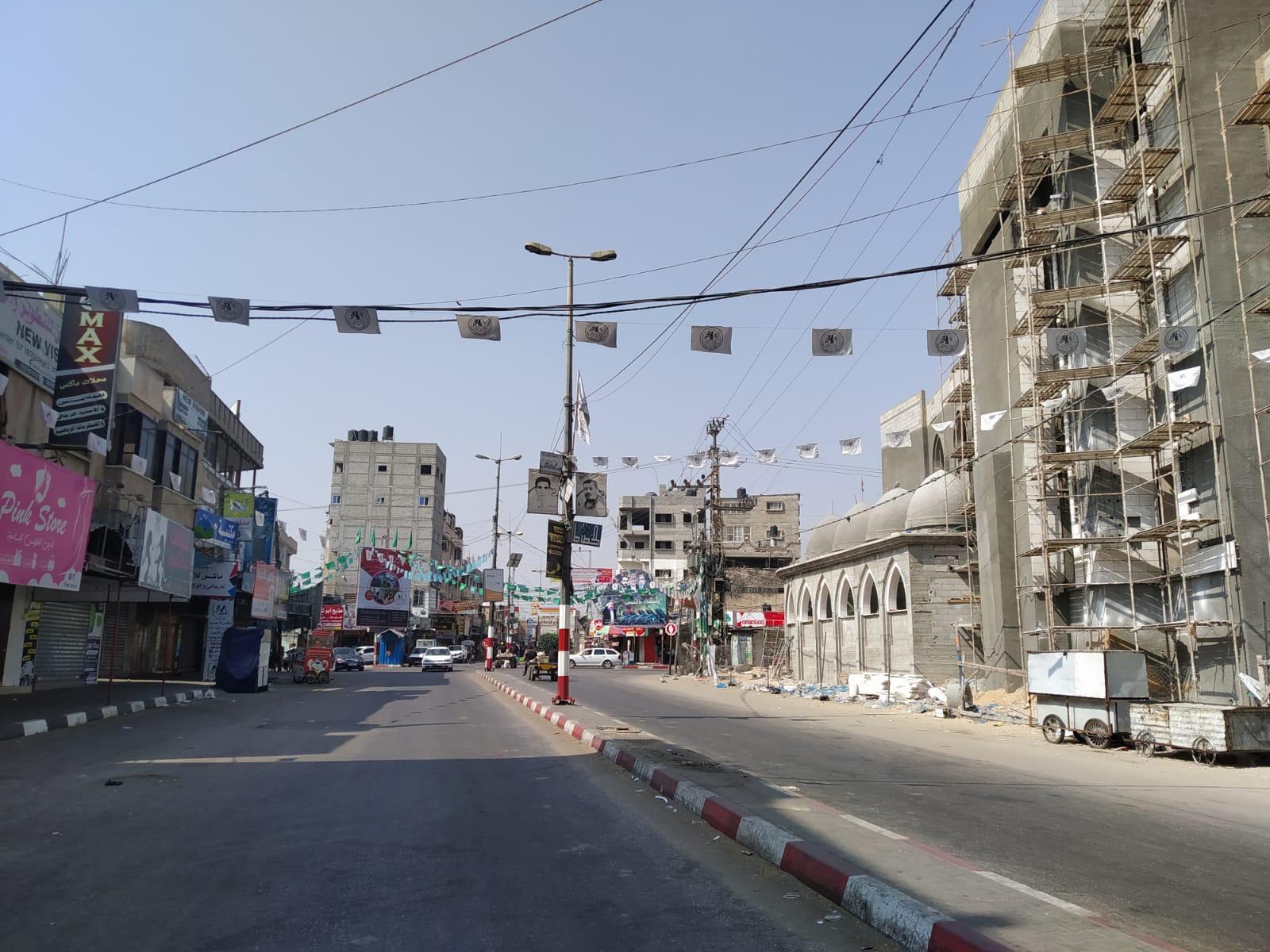 سريان حظر التجول بغزة لليوم الحادي عشر لمواجهة "كورونا"