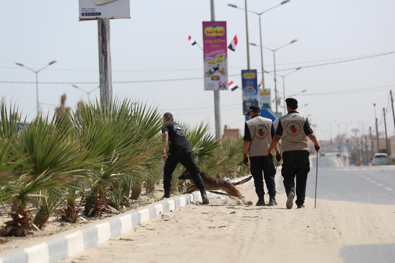 تأمين زيارة وزير المخابرات المصري