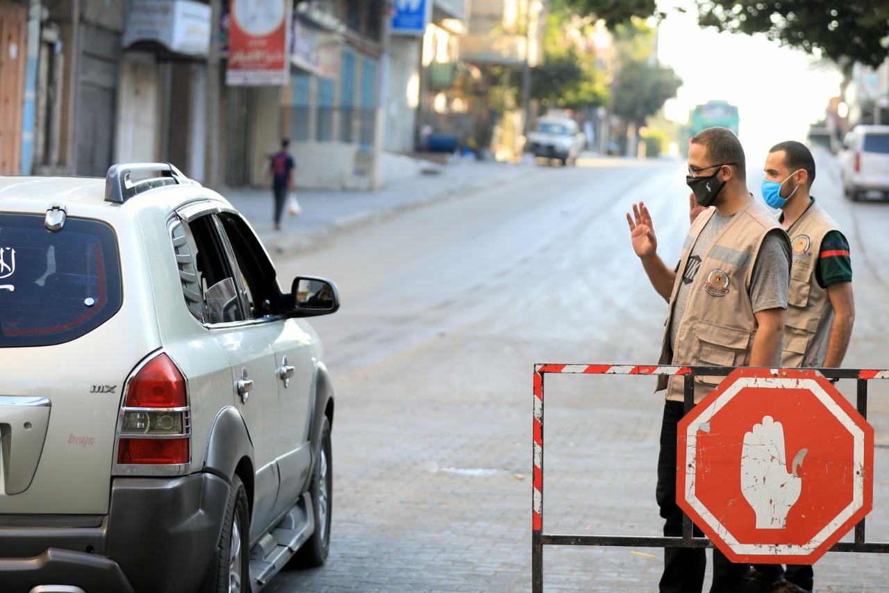 اليوم الخامس من حظر التجول في غزة لمواجهة "كورونا"