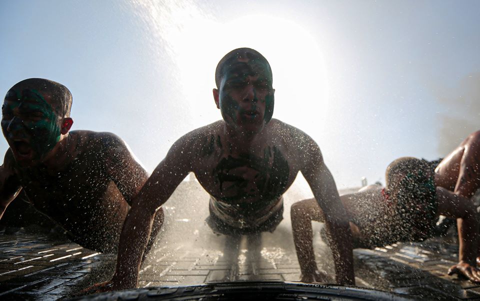 اللواء "أبو نعيم" يتفقـد دورة المستجدّين الألف بمديرية التدريب