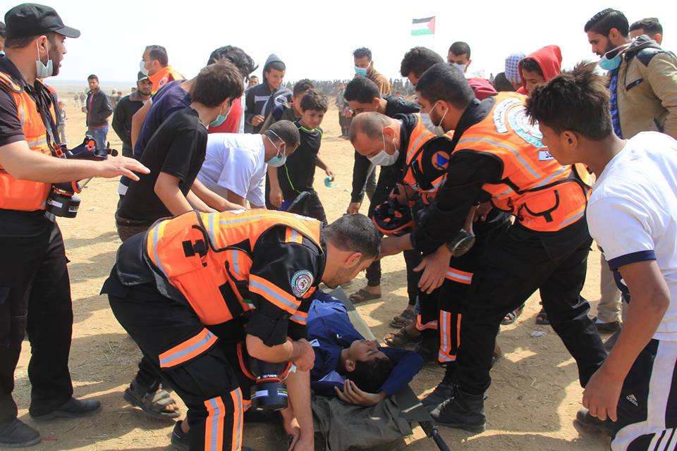 الداخلية في الميدان - الجمعة الخامسة من " مسيرات العودة الكبرى "