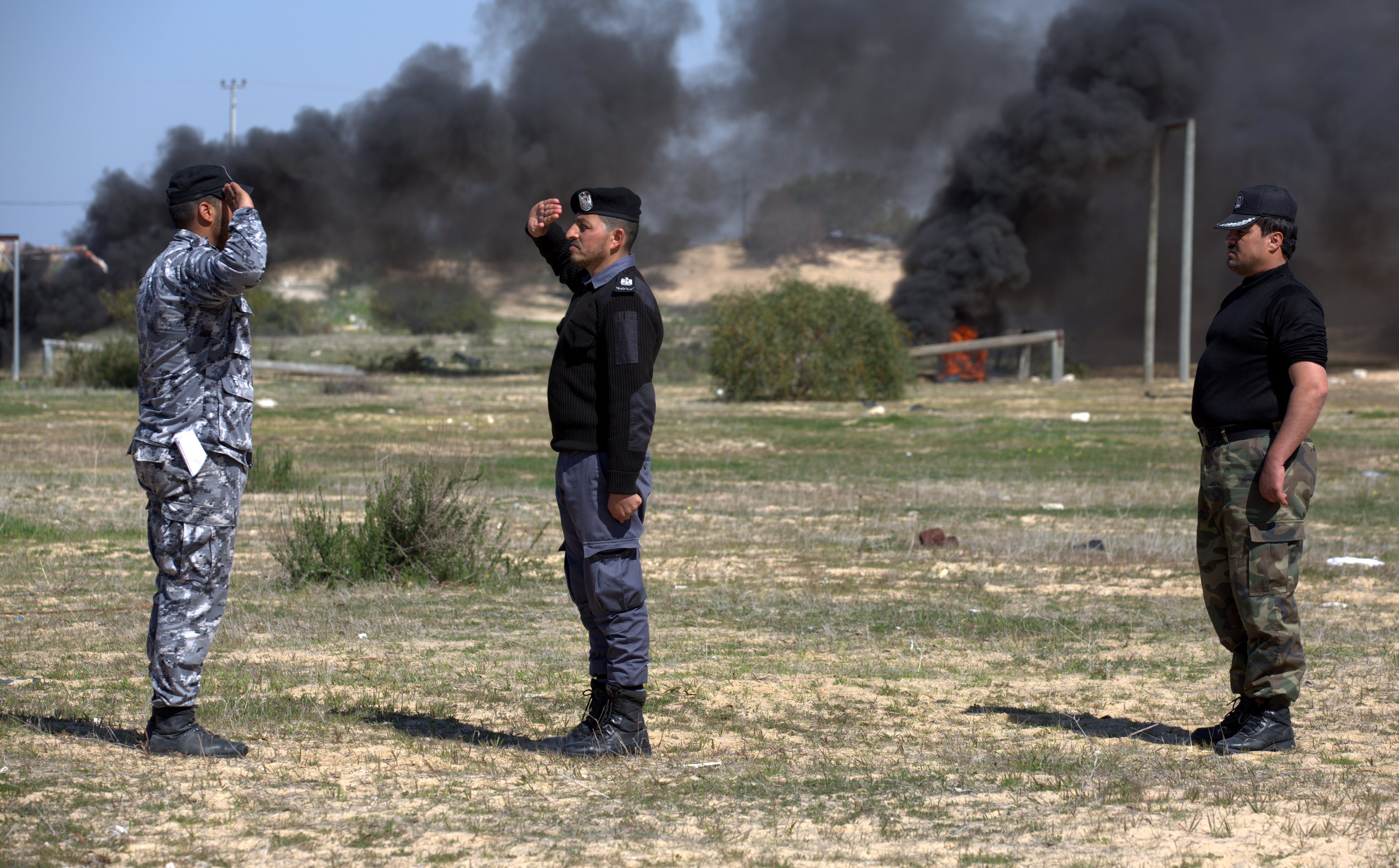 تدريبات ميـدانية لدورة المستجدين "الخاصة بوظائف الأفراد"