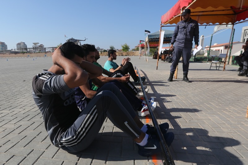  انطلاق اختبارات استيعاب ألف منتسب جديد لقوى الأمن الفلسطينية