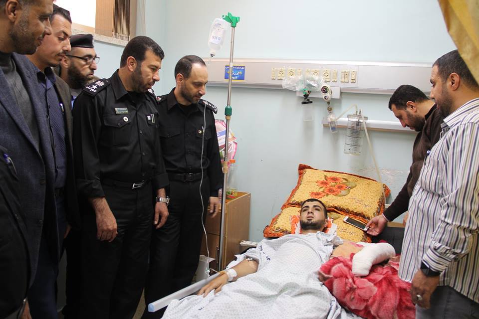 الداخلية تقدم واجب العزاء لذوي شهداء الجمعة الثانية من مسيرات العودة