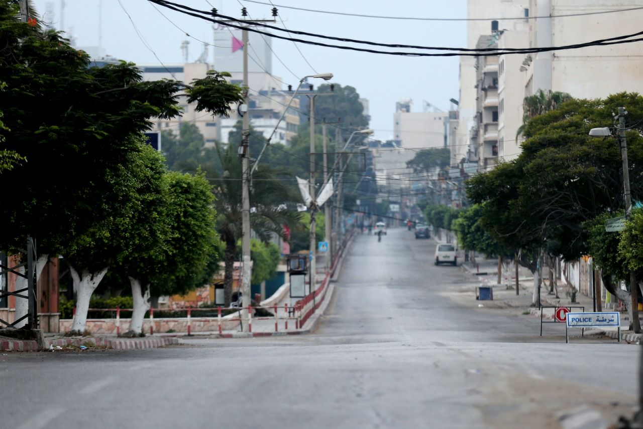 اليوم السابع لاستمرار حظر التجول في غزة لمواجهة تفشي "كورونا"