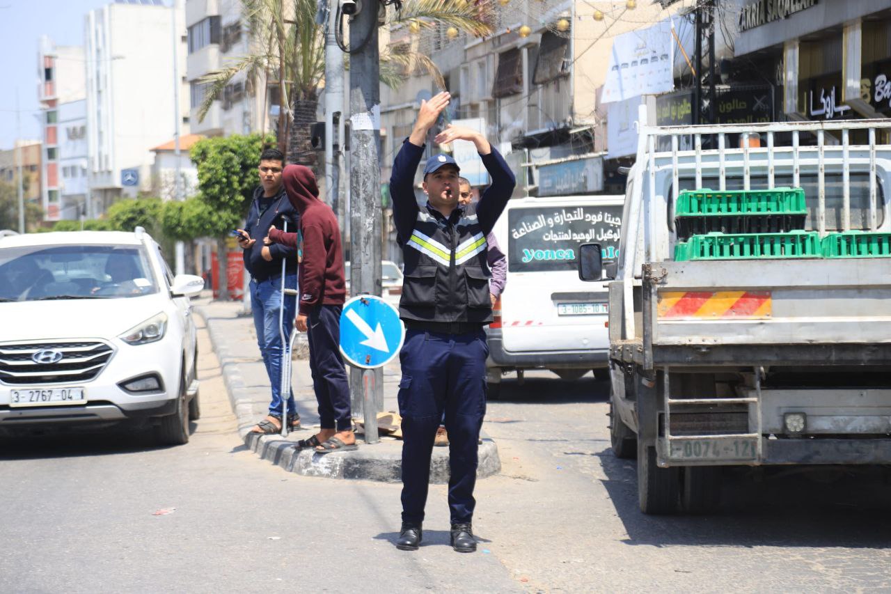 انتشار أجهزة وزارة الداخلية والأمن الوطني وفق خطة الطوارئ بمحافظات قطاع غزة