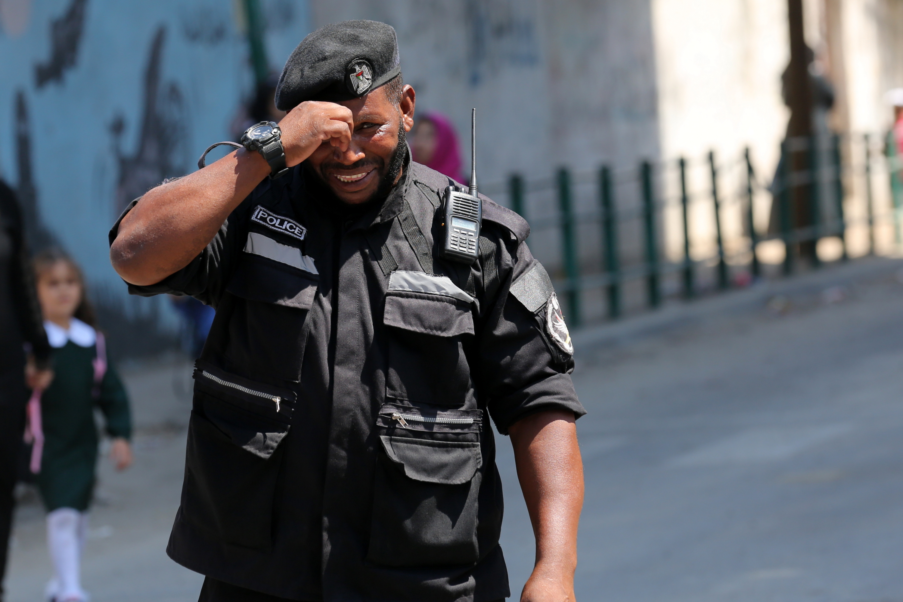 انتشار شرطة المرور مع بداية العام الدراسي الجديد