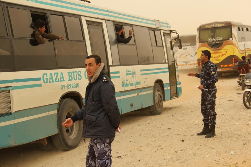 أجهزة الداخلية تُساند جماهير شعبنا المشاركة في مليونية الأرض والعودة