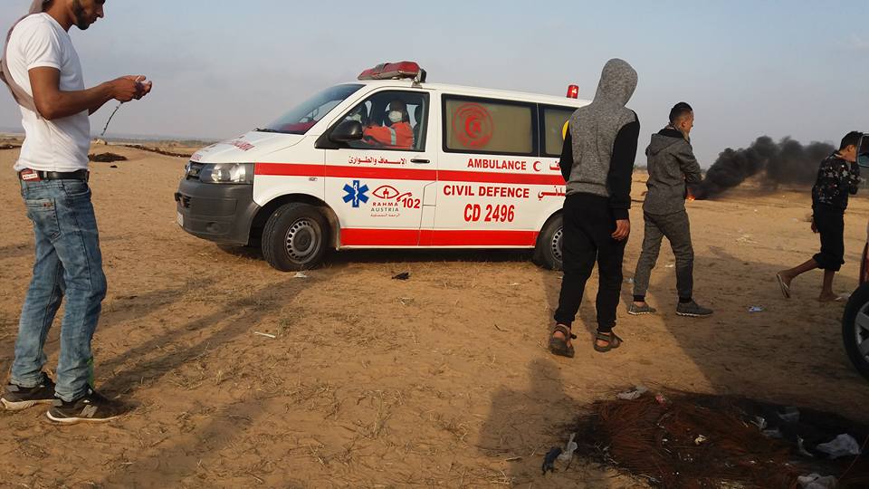 الداخلية في الميدان - الجمعة الخامسة من " مسيرات العودة الكبرى "