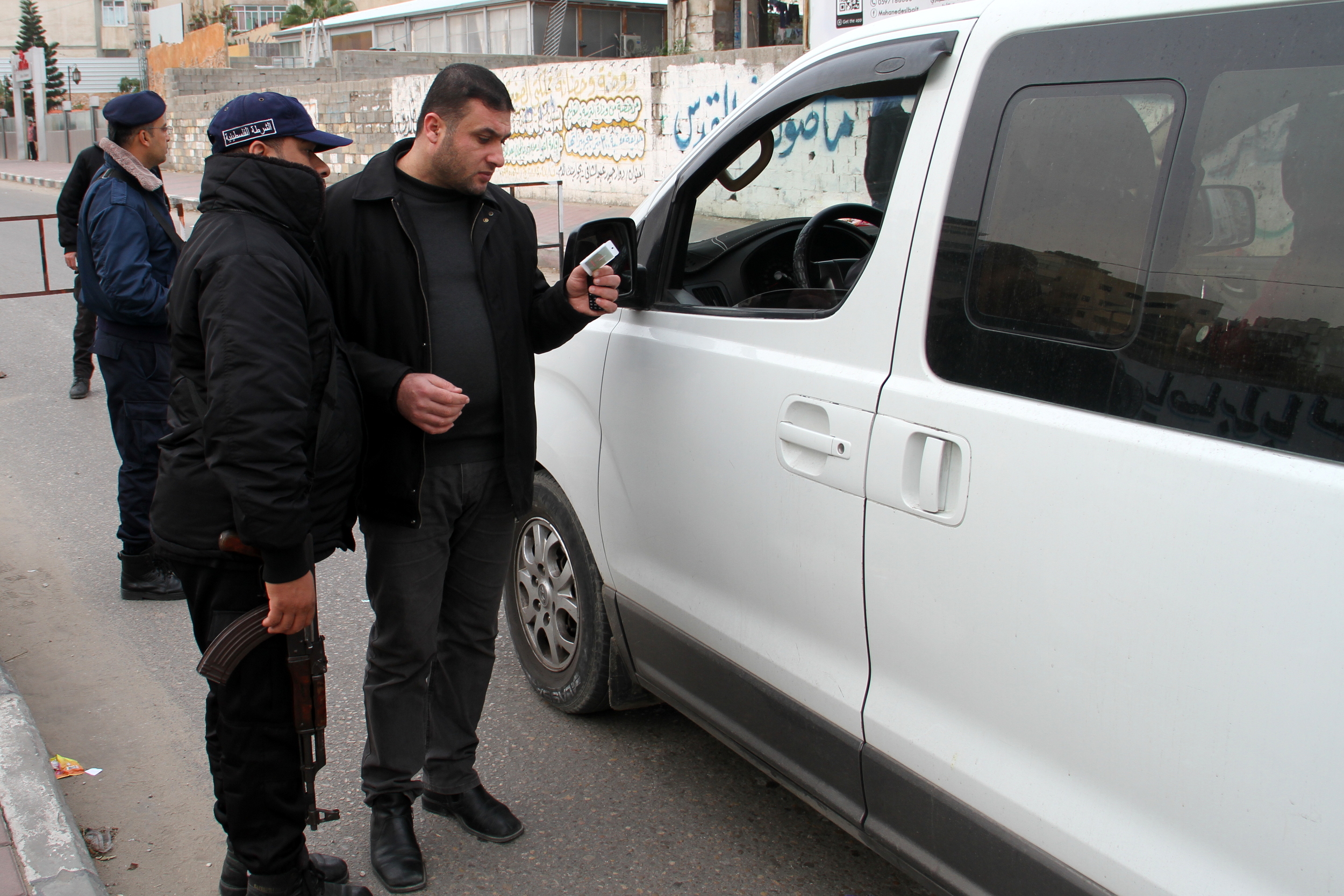 تأمين مهرجان انطلاقة حركة حماس في ساحة الكتيبة بغزة