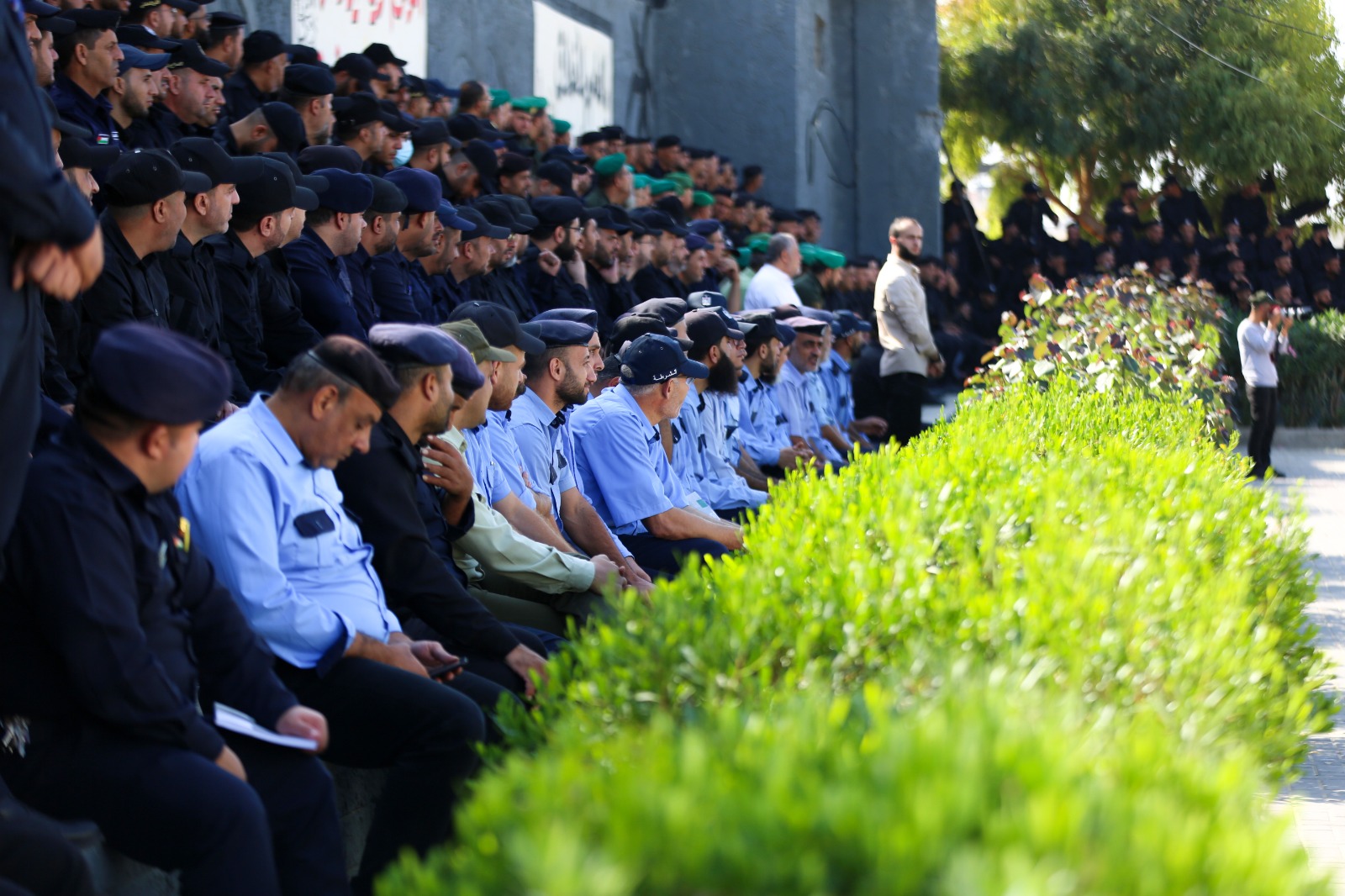 مديرية التدريب تُخرج عددًا من الدورات التدريبية فوج الشهيدين (عابد والعلاونة)