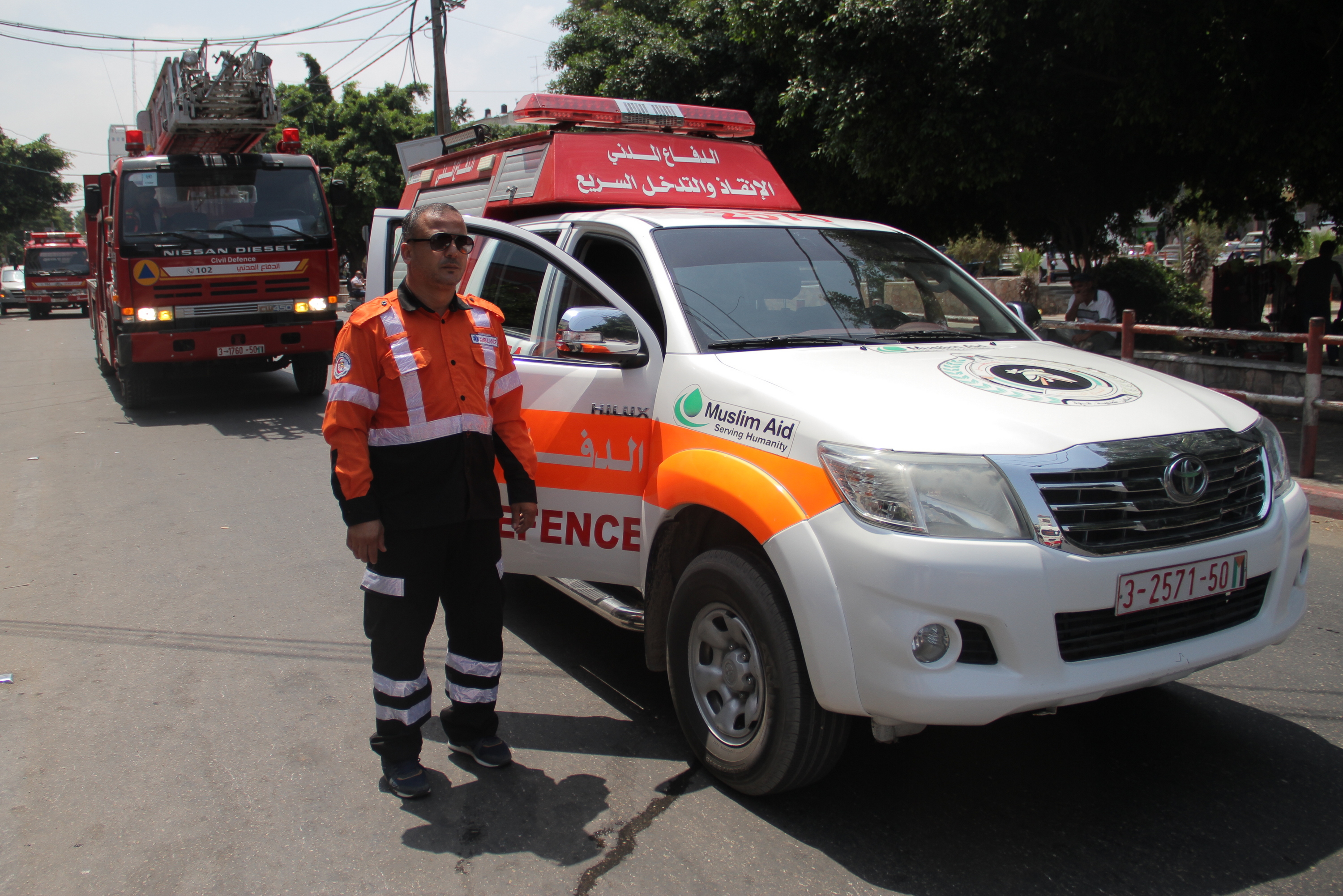 الداخلية تُنظم استعرضاً عسكرياً تضامناً مع المسجد الأقصى