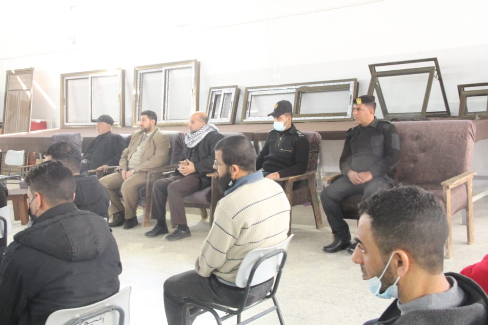 "الإصلاح والتأهيل" تُخرّج دورة "الحرف التأهيلية الثالثة" للنزلاء بخانيونس